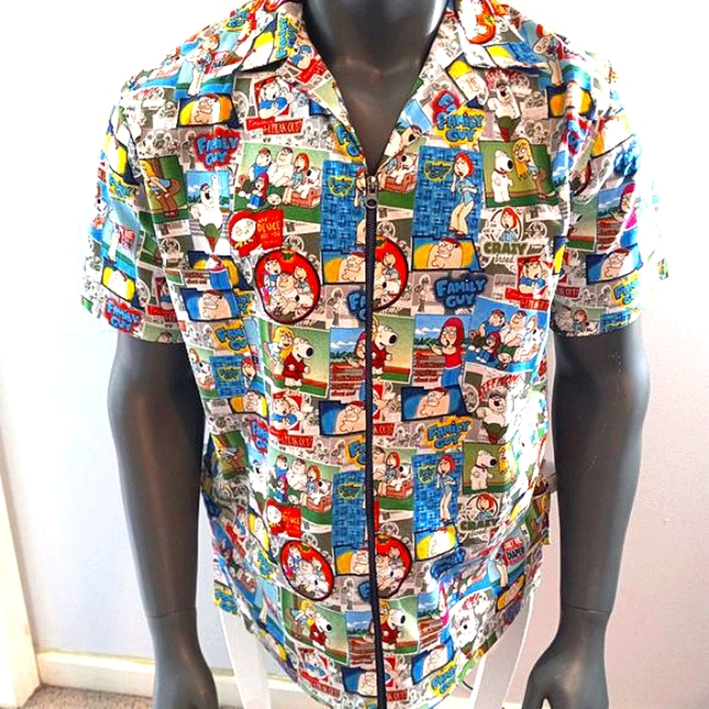 Handmade Family Guy Cartoon Shirt - Picture 10 of 13